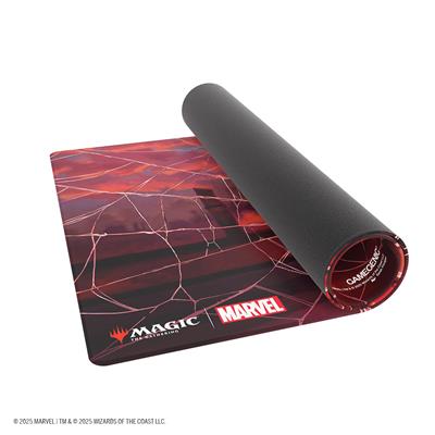 Magic: The Gathering - Marvel's Spider-Man Shiny Playmat - Spider-Man Mountain