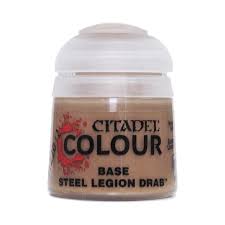 Citadel Paint: Base - Steel Legion Drab - 12ml