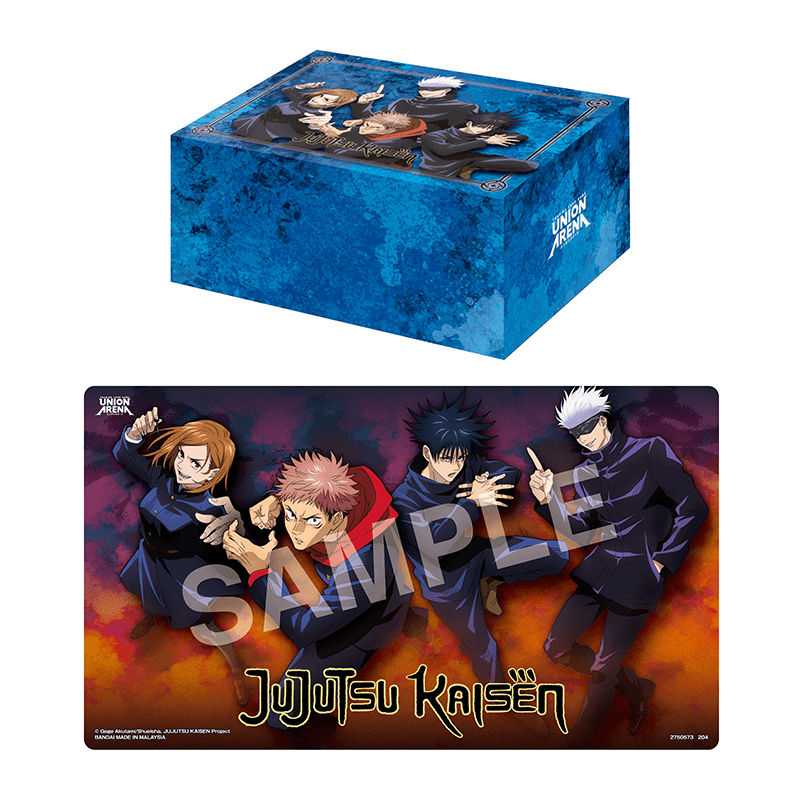 Union Arena: Jujutsu Kaisen Playmat & Half Storage Box