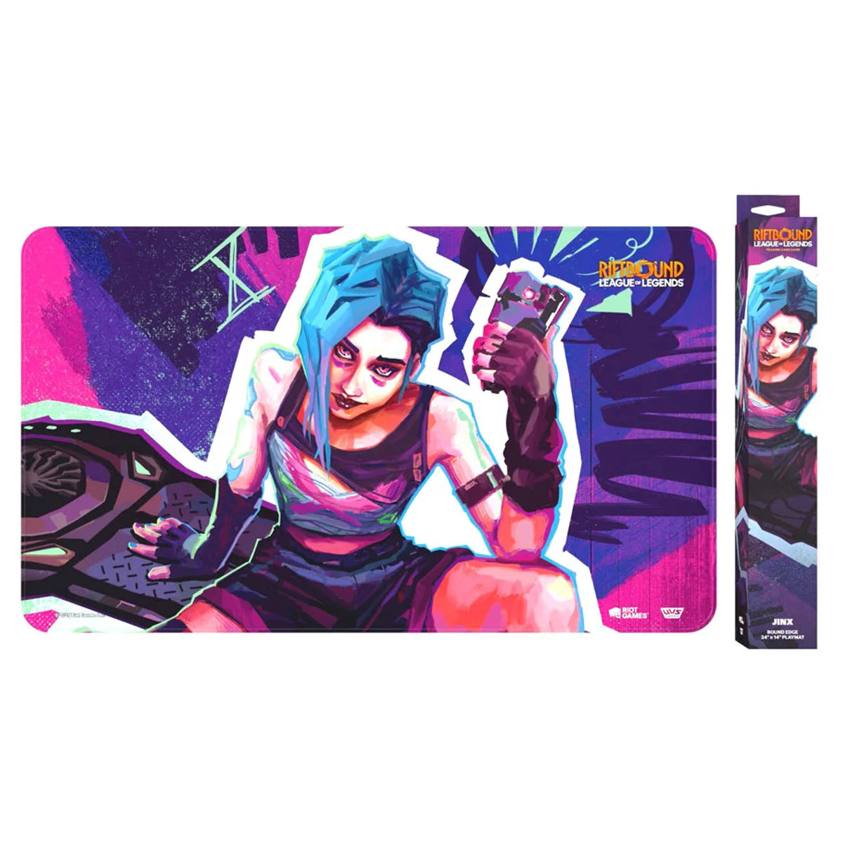 Riftbound TCG: League of Legends: Set 1 Origins: Jinx Playmat