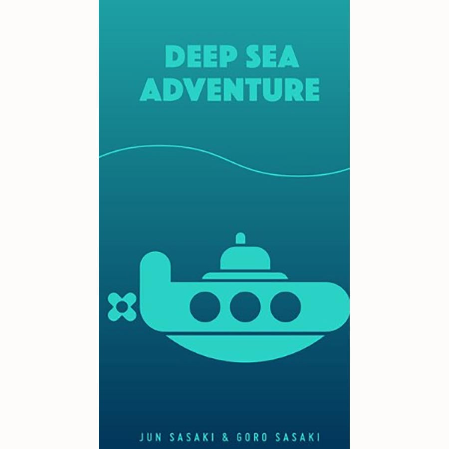 Deep Sea Adventure Boost Expansion game box featuring a stylized submarine design and ocean-themed background.