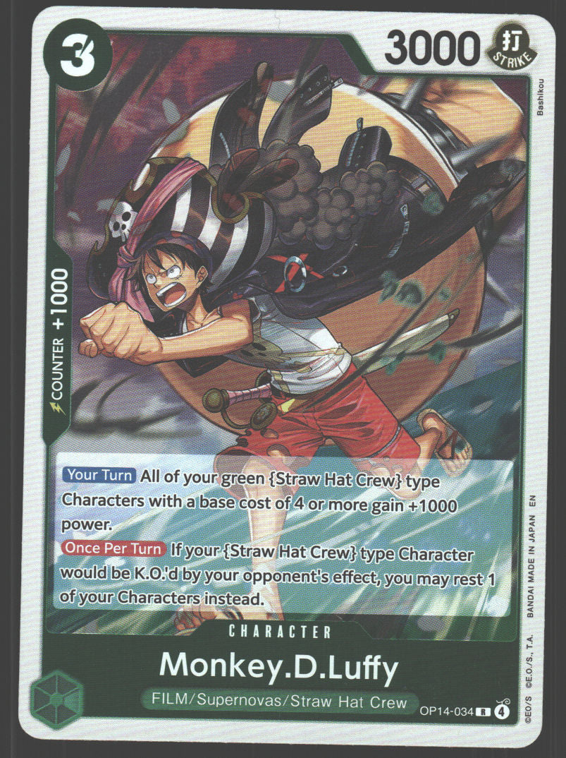 Monkey.D.Luffy - OP14-34