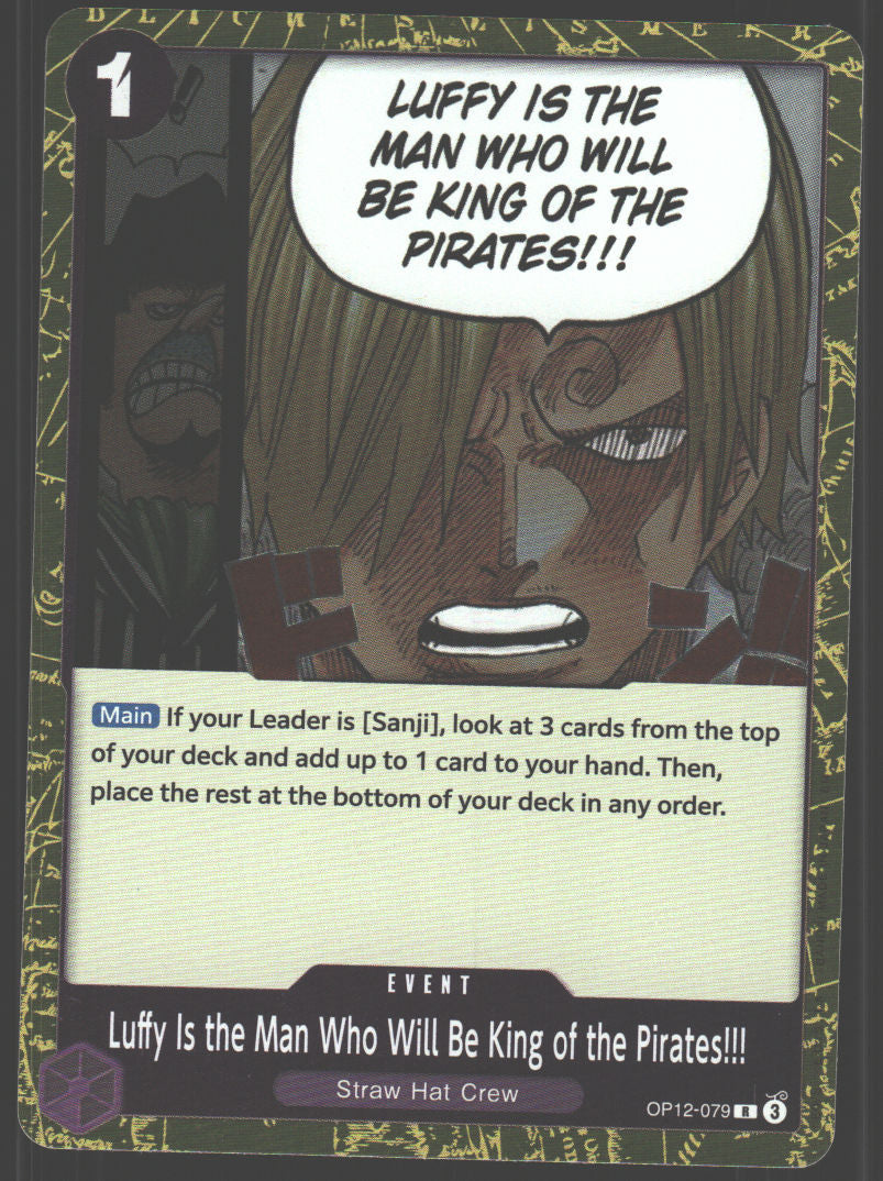 Luffy Is the Man Who Will Be King of the Pirates!!!