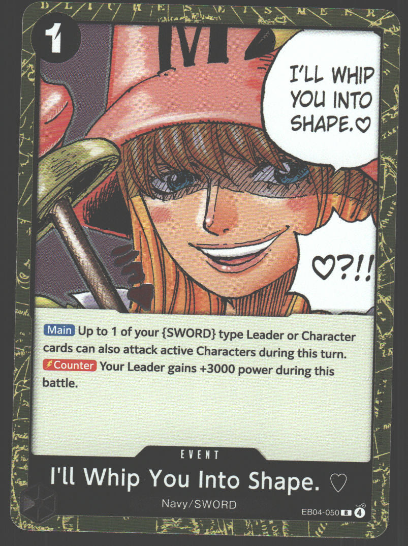 I'll Whip You Into Shape.