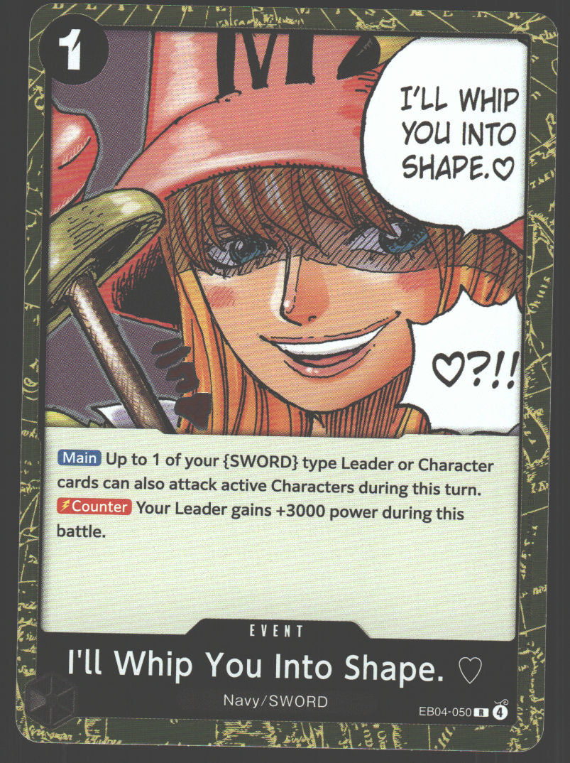 I'll Whip You Into Shape.