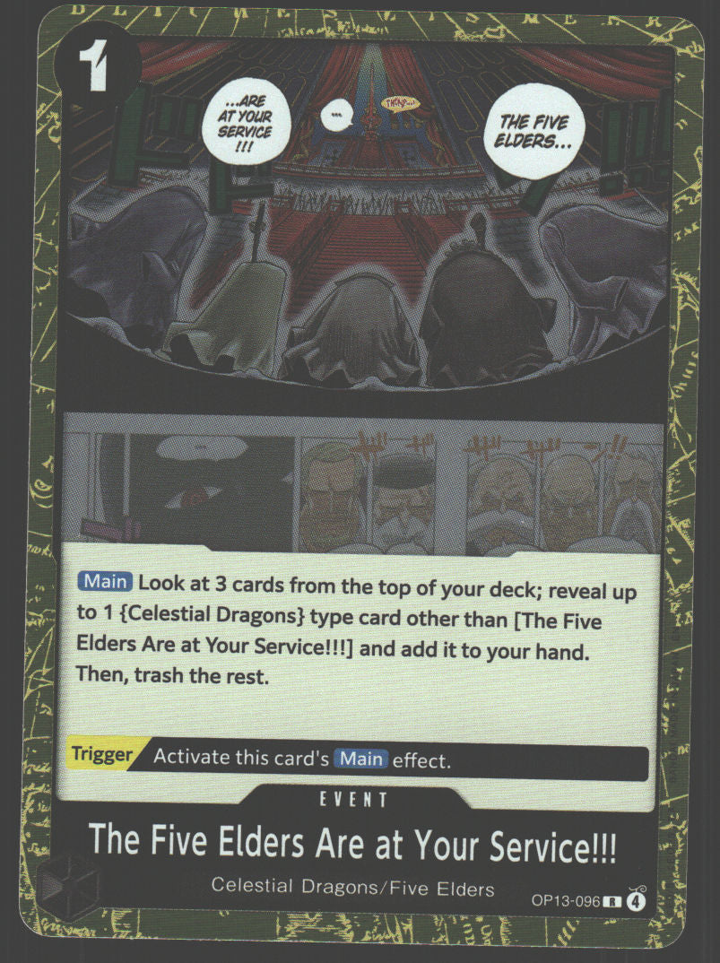 The Five Elders Are at Your Service!!!