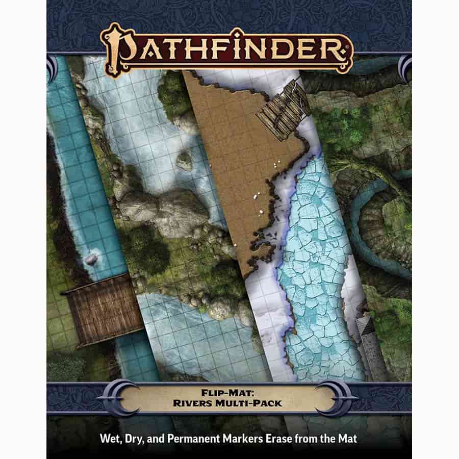 Pathfinder RPG 2E: Flip-Mat - Rivers Multipack (PREORDER)