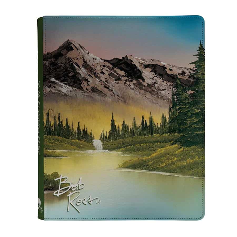 Ultra Pro Storage Albums: Bob Ross 9-Pocket Pro-Binder - Mountain Retreat