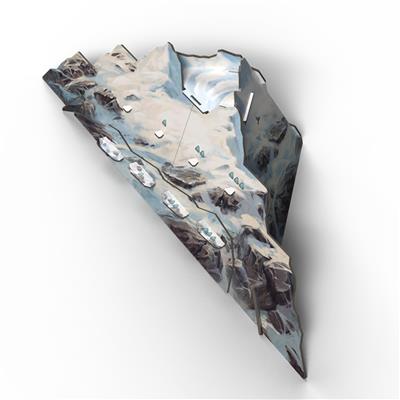 Everdell Silverfrost Wooden Mountain (PREORDER)