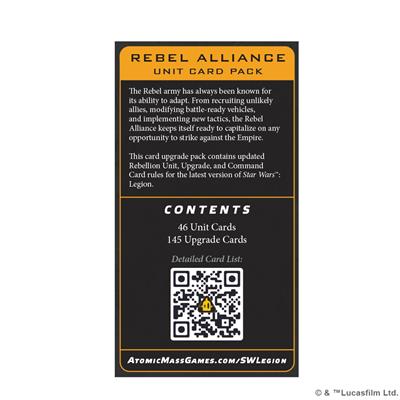 Star Wars: Legion - Rebellion Card Pack (PREORDER)