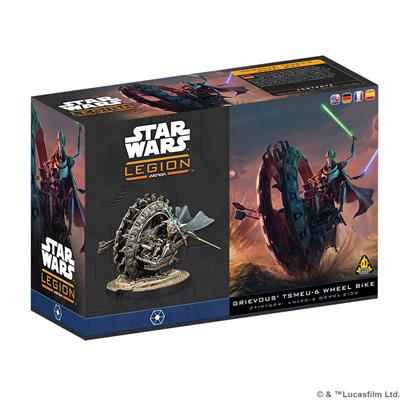 Star Wars: Legion - General Grievous' TSMEU-6 Wheel Bike (PREORDER)