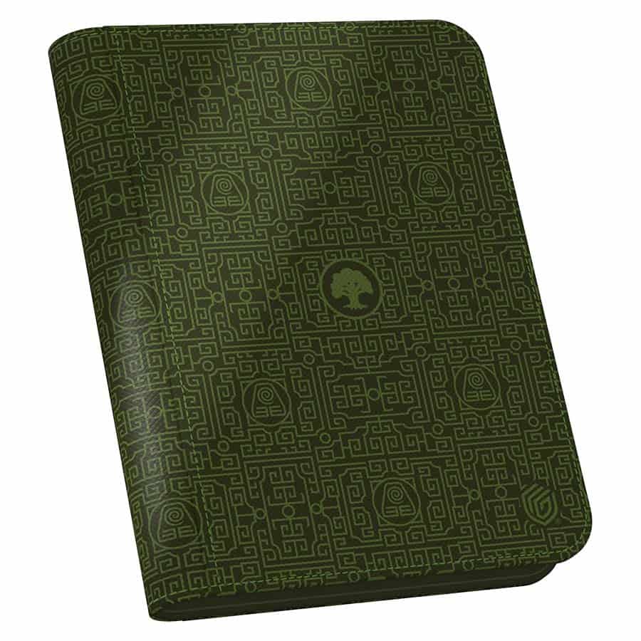 Ultimate Guard: Zipfolio 160 Xenoskin - Magic: The Gathering - Avatar: The Last Airbender - Mana Symbol Green