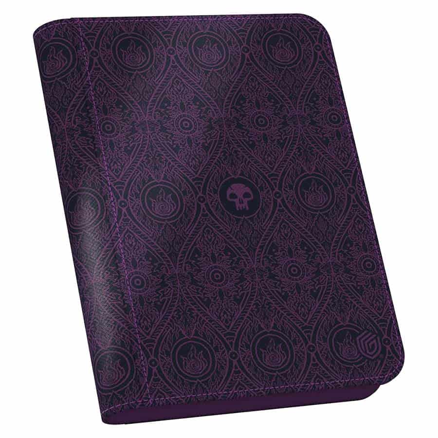 Ultimate Guard: Zipfolio 160 Xenoskin - Magic: The Gathering - Avatar: The Last Airbender - Mana Symbol Black