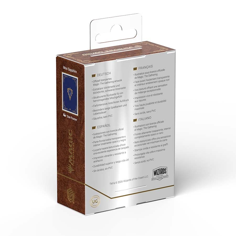 Ultimate Guard: Art Sleeves Magic: The Gathering "Mox Collection" - Sapphire
