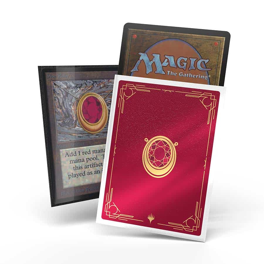 Ultimate Guard:  Art Sleeves Magic: The Gathering "Mox Collection" - Ruby