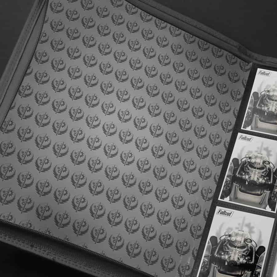 Ultra Pro: Fallout: 9-Pocket Zipped Binder- Brotherhood of Steel