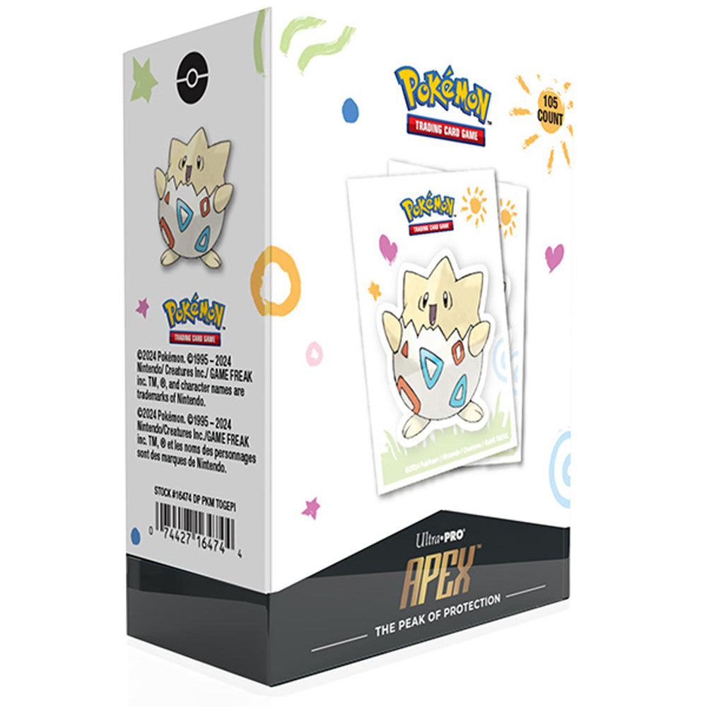 Ultra Pro Sleeves: Togepi 105ct Apex Deck Protector Sleeves