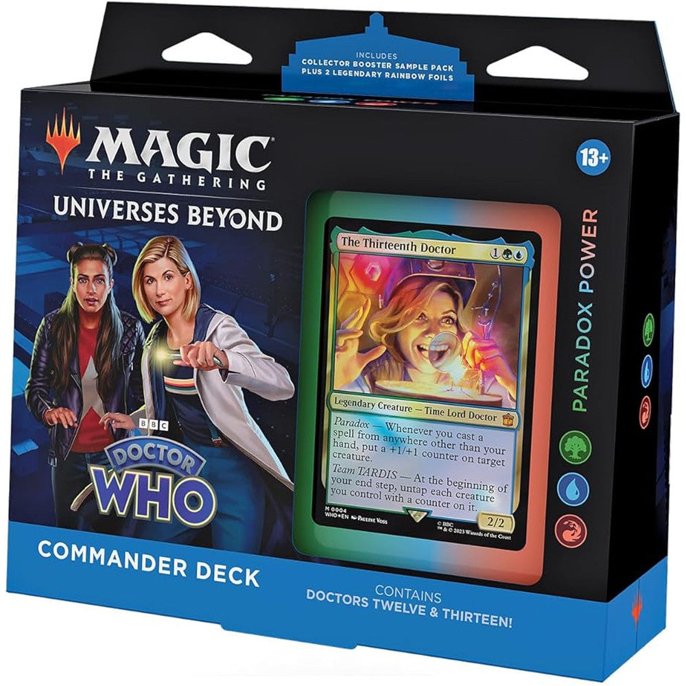 Magic: The Gathering - Universes Beyond - Doctor Who - Commander Decks - Paradox Power