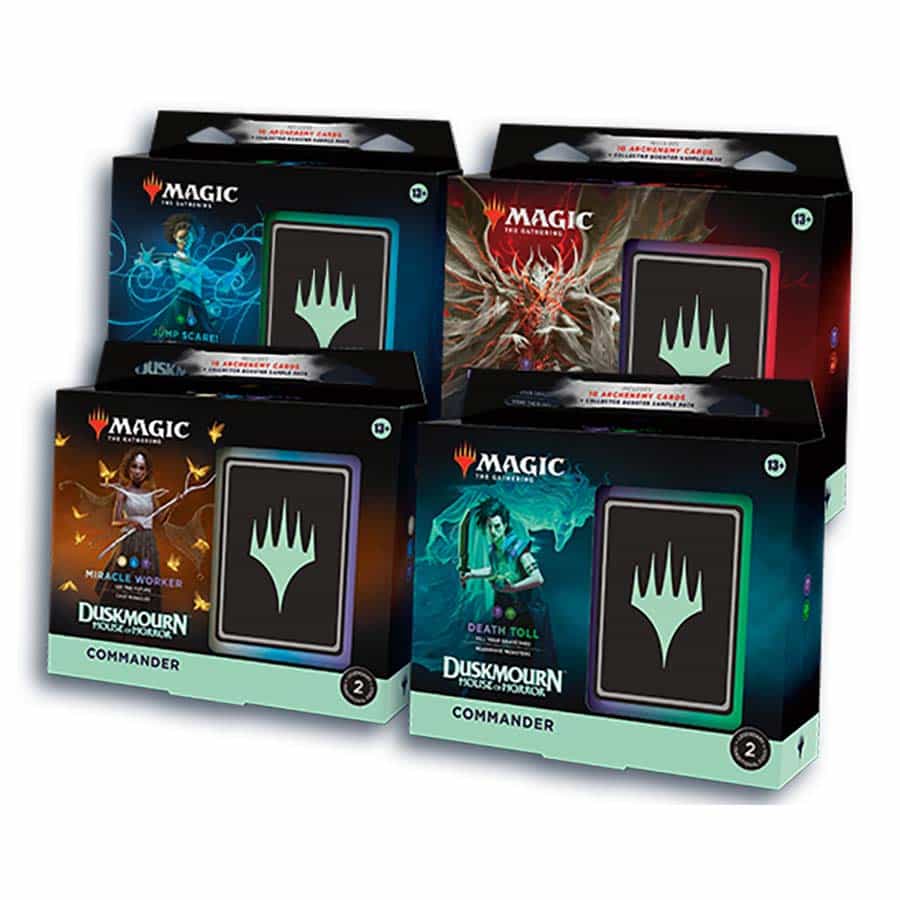 Collection of Magic: The Gathering - Duskmourn - Commander Deck (Set of 4) (PREORDER) in a gallery layout