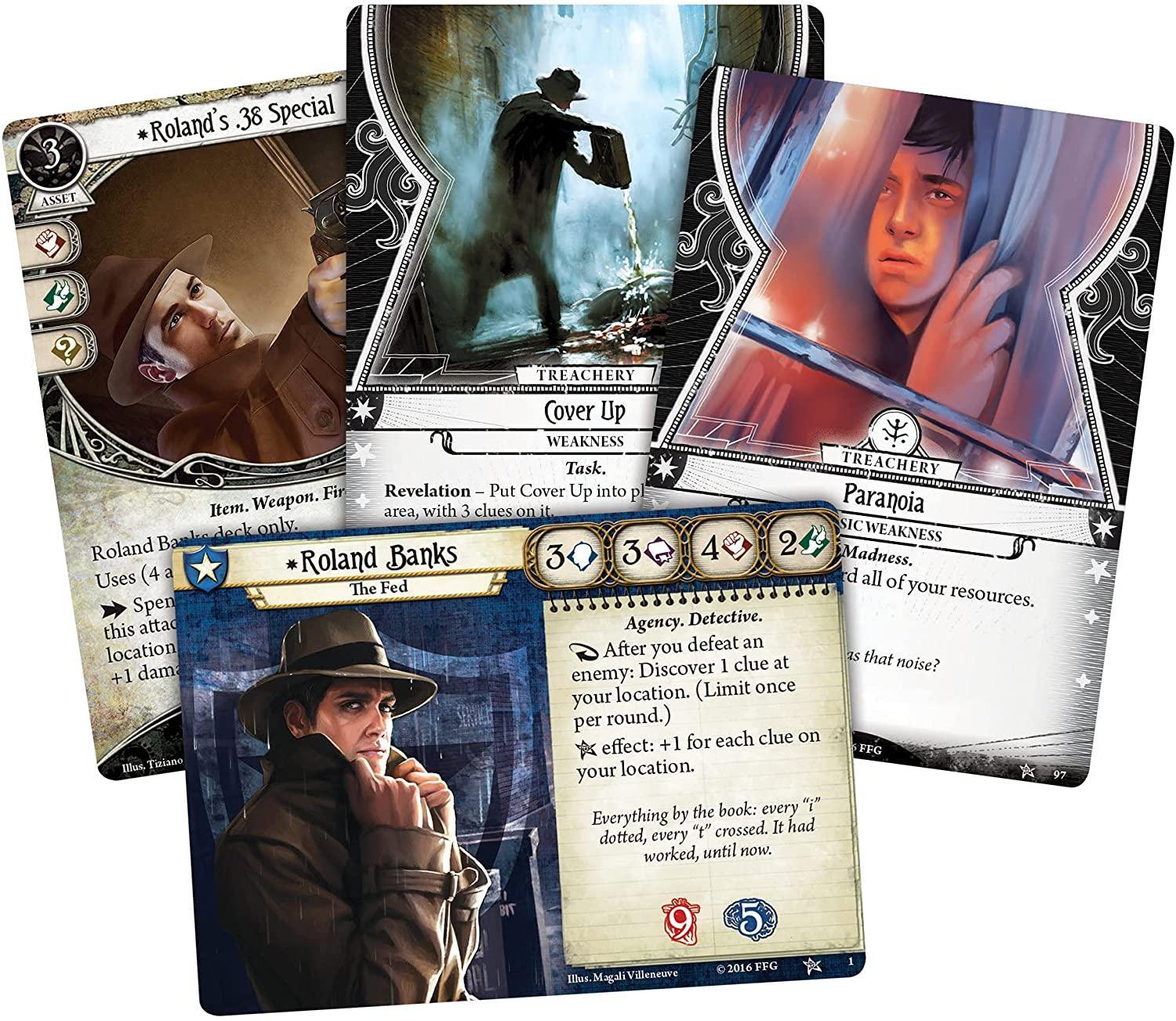 Collection of Arkham Horror LCG: The Card Game in a gallery layout