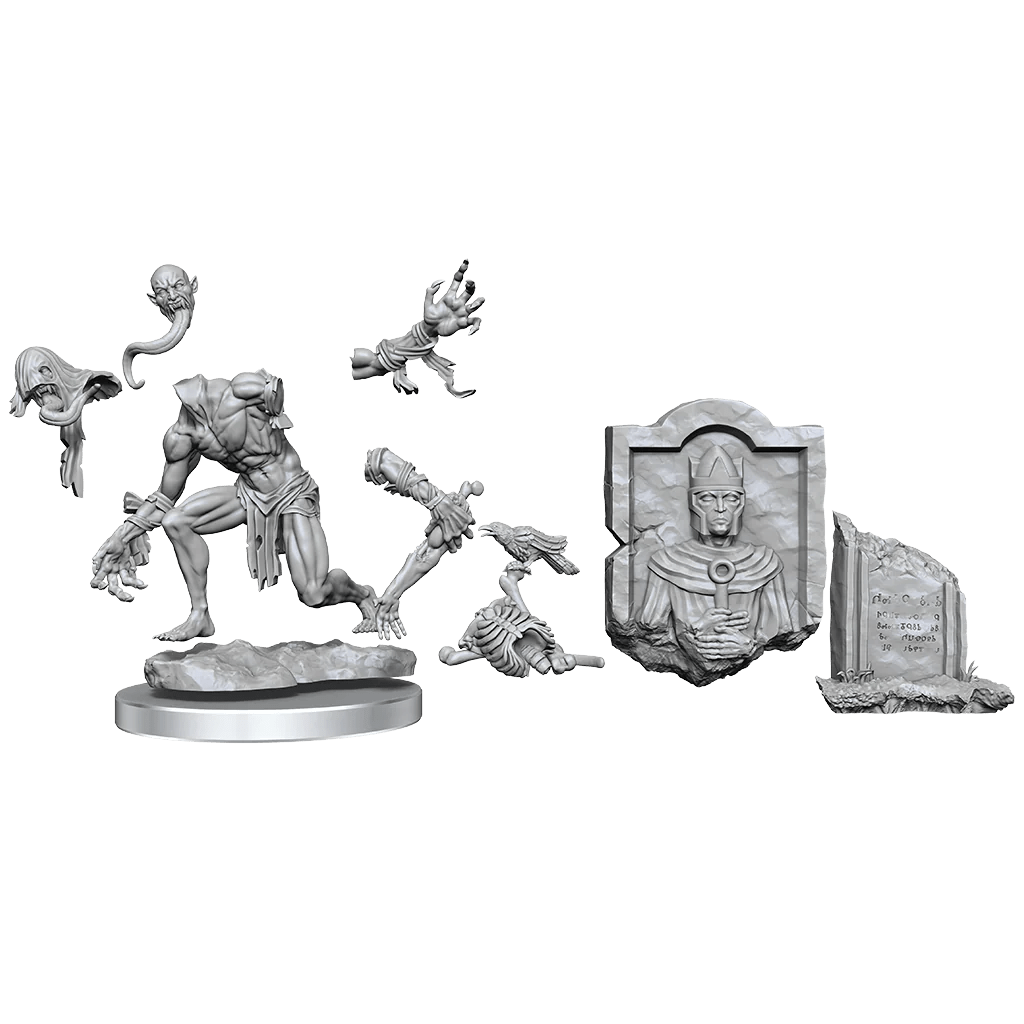 Dungeons & Dragons Frameworks: Ghast & Ghoul - Unpainted and Unassembled