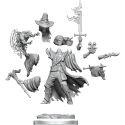 Image of Dungeons & Dragons Frameworks: Human Warlock Male - Unpainted and Unassembled