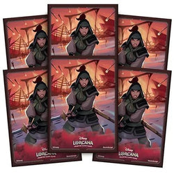 Image of Disney Lorcana Card Sleeves - Mulan (65-Pack)