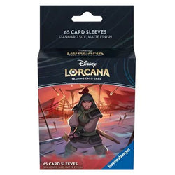 Image of Disney Lorcana Card Sleeves - Mulan (65-Pack)