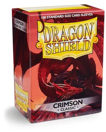 Dragon Shield Sleeves Crimson (100) - Wulf Gaming
