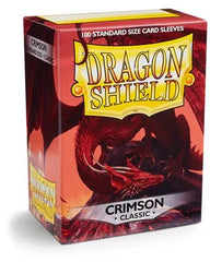Dragon Shield Sleeves Crimson (100) - Wulf Gaming