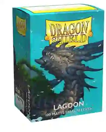 Collection of Dragon Shield Sleeves Matte Lagoon (100) in a gallery layout