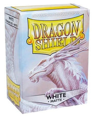 Dragon Shield Sleeves Matte White (100) - Wulf Gaming