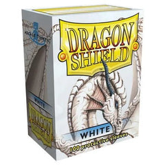 Dragon Shield Sleeves White (100) - Wulf Gaming
