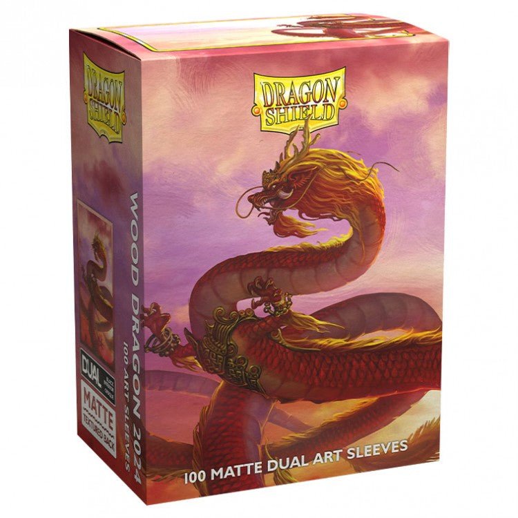 Dragon Shield: Wood Dragon Sleeves (100) - Wulf Gaming