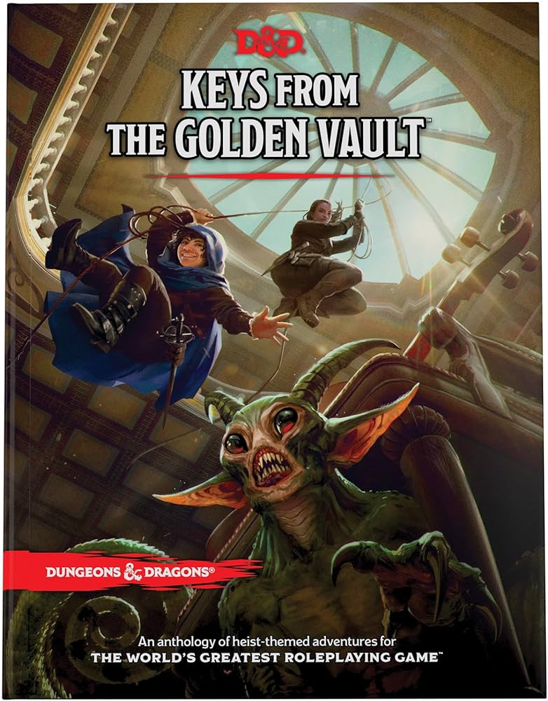 Dungeons & Dragons 5E: Keys from the Golden Vault - Hard Cover