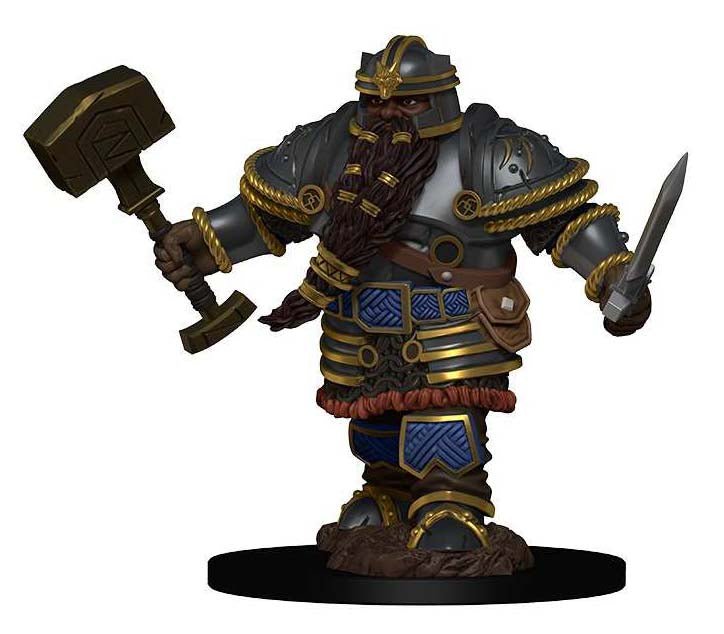 Dungeons & Dragons: Icons of the Realms Premium Figures Dwarf Male Fighter