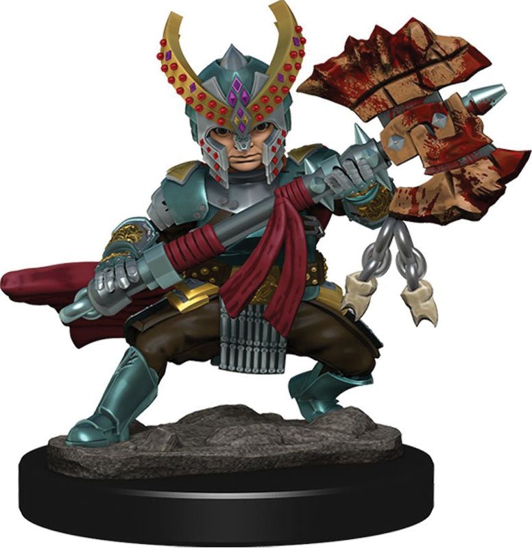 Dungeons & Dragons: Icons of the Realms Premium Figures Halfling Fighter Female