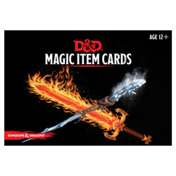 Collection of Dungeons & Dragons: Magic Item Cards Deck in a gallery layout