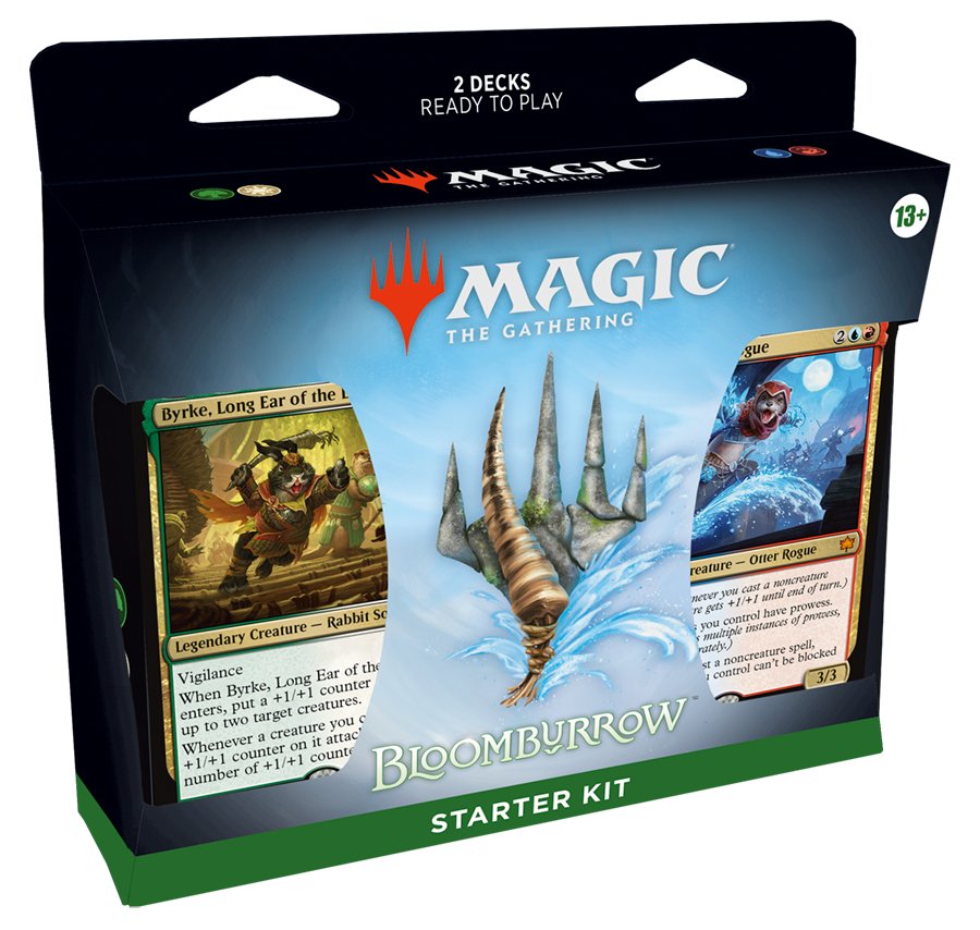 Collection of Magic: The Gathering - Bloomburrow Starter Kit in a gallery layout