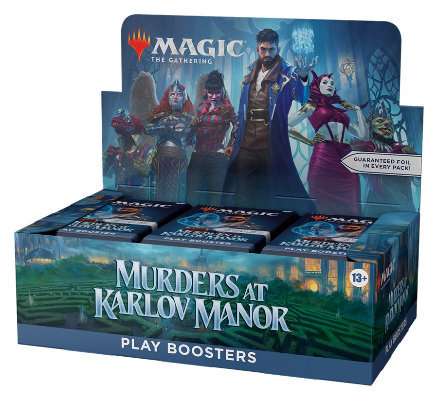 Collection of Magic: The Gathering - Murders at Karlov Manor Play Booster Box in a gallery layout