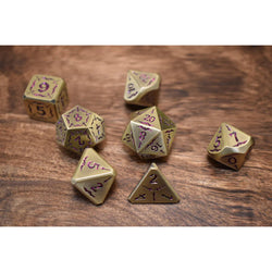 Image of Misty Mountain Gaming: Blade of the Maiden Metal Dice Set