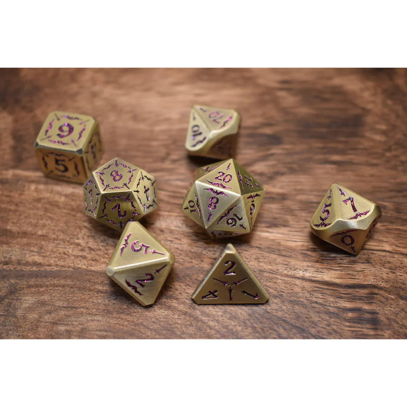 Misty Mountain Gaming: Blade of the Maiden Metal Dice Set