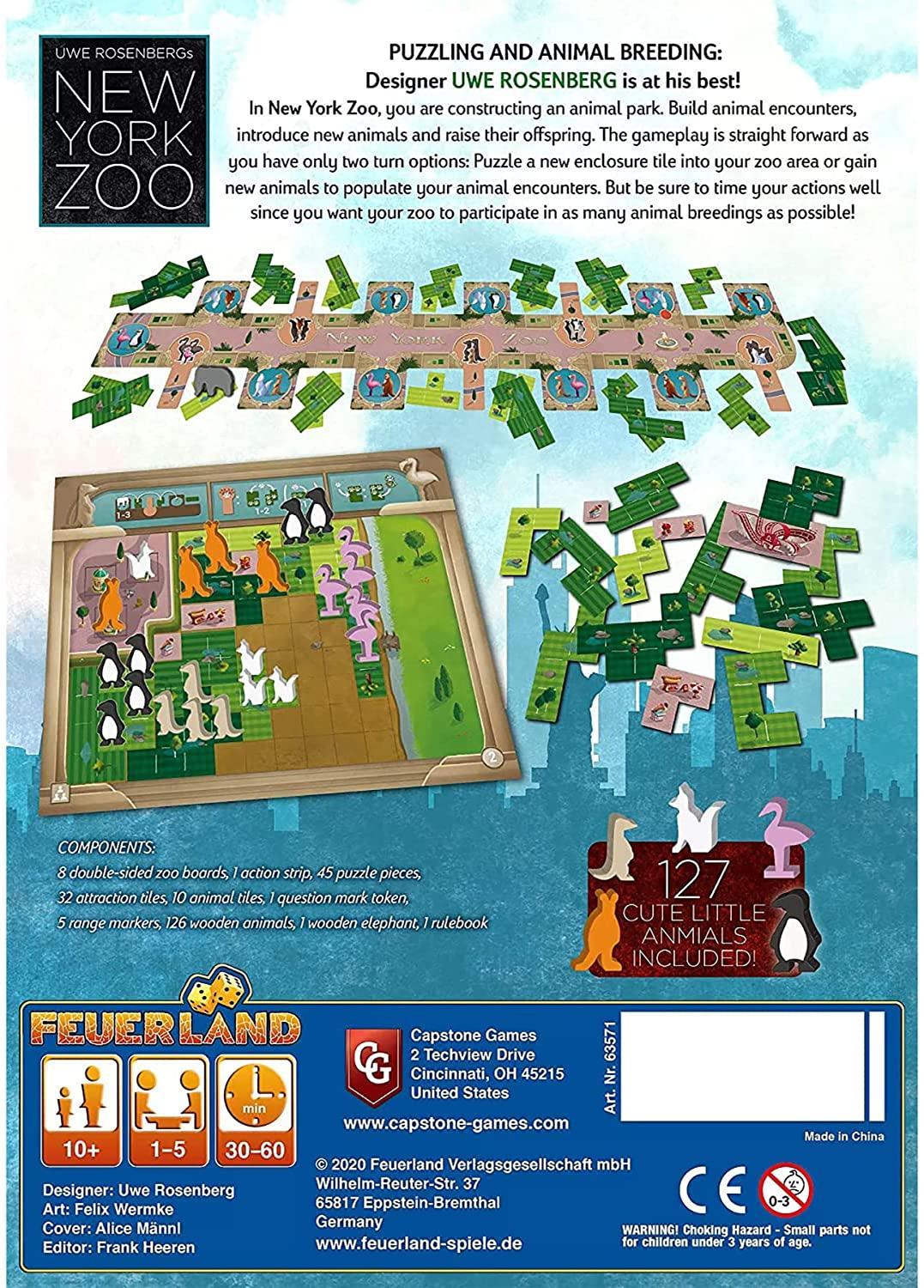 Capstone Games Ark Nova Zoo Map (Pack 1 Expansion)
