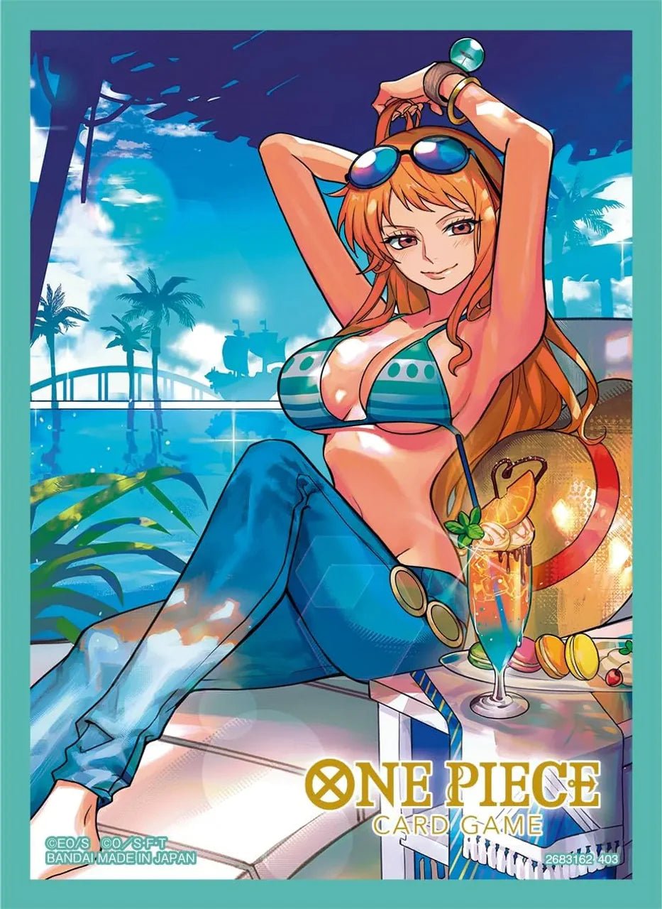 Collection of One Piece TCG: Official Sleeves Set 4 Pack in a gallery layout