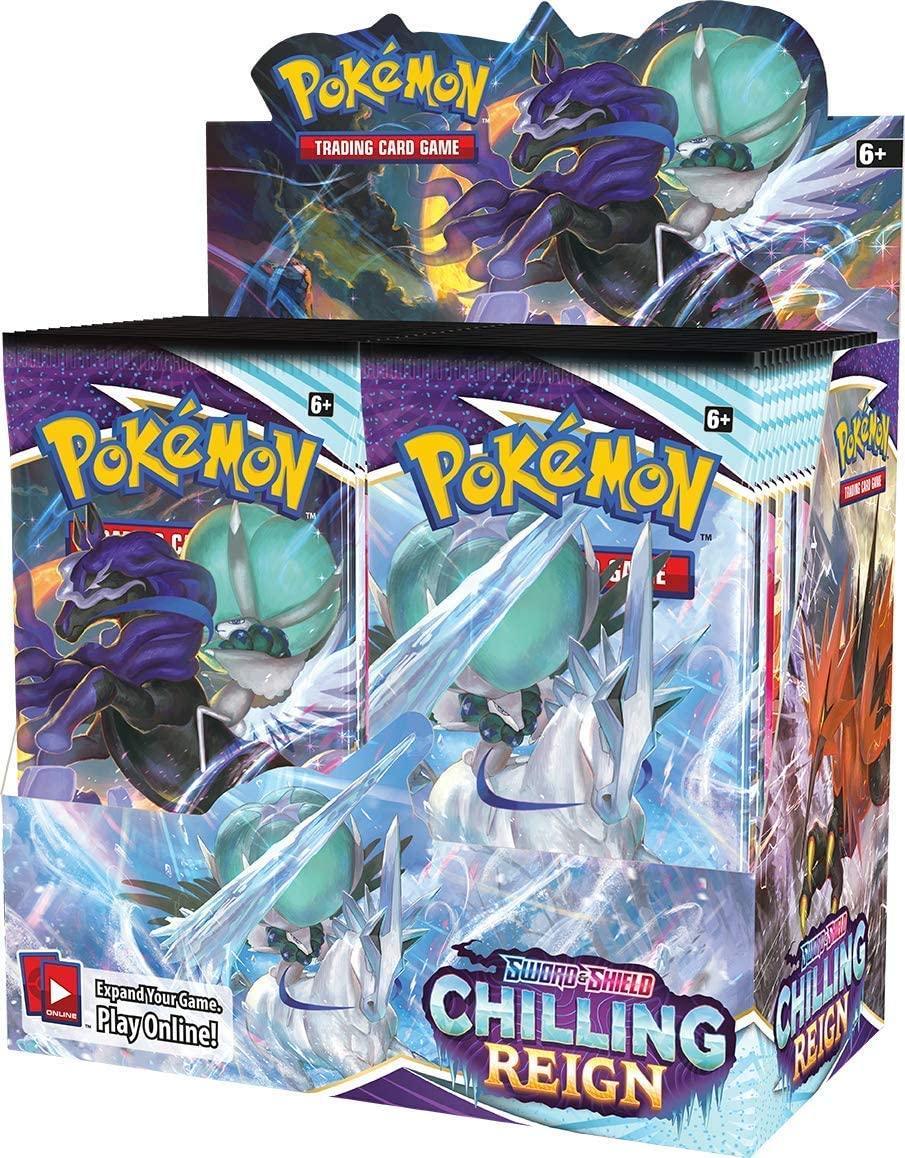 Pokemon Chilling Reign Booster Display Box