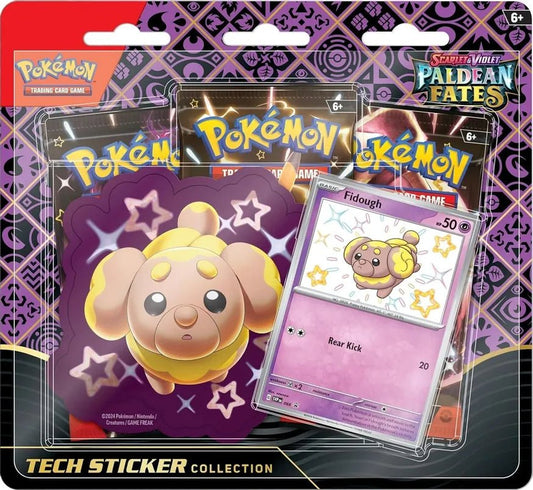 Pokemon TCG: Scarlet & Violet: Paldean Fates: Tech Sticker Collection