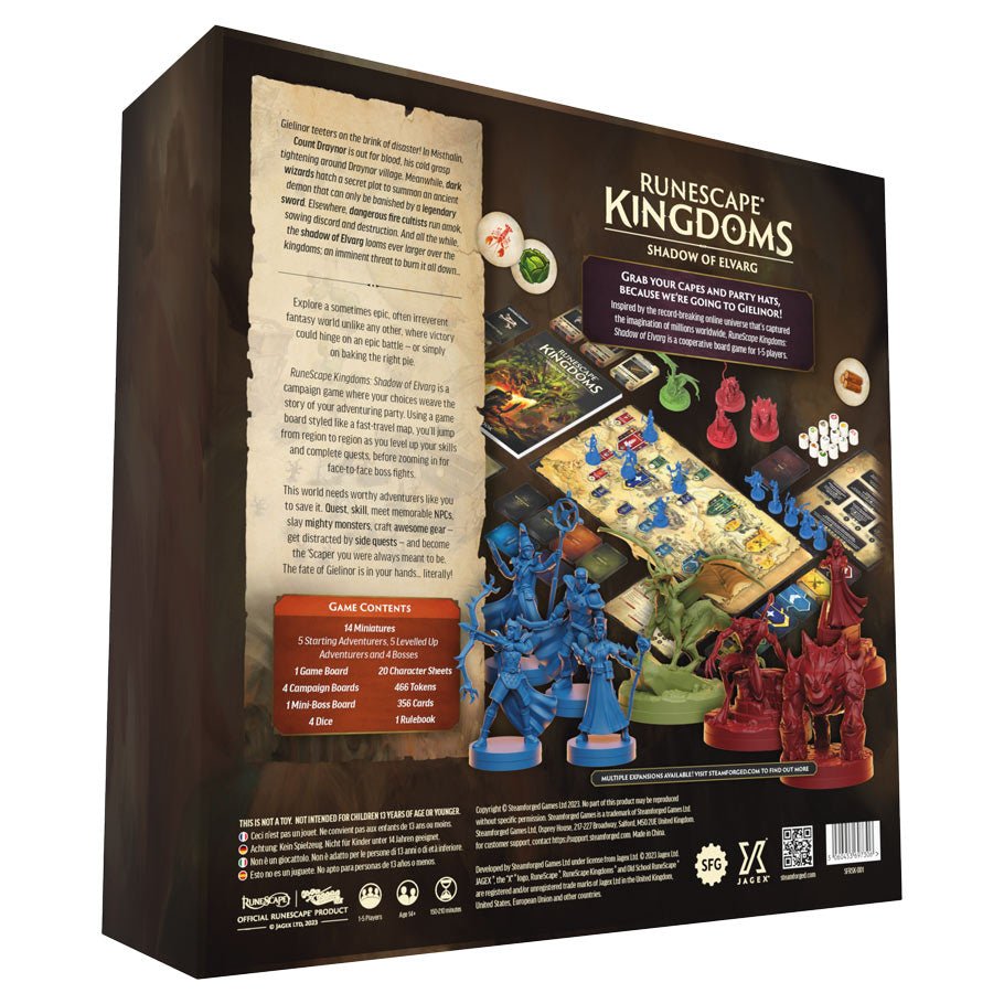 RuneScape Kingdoms: Shadow of Elvarg Core Box