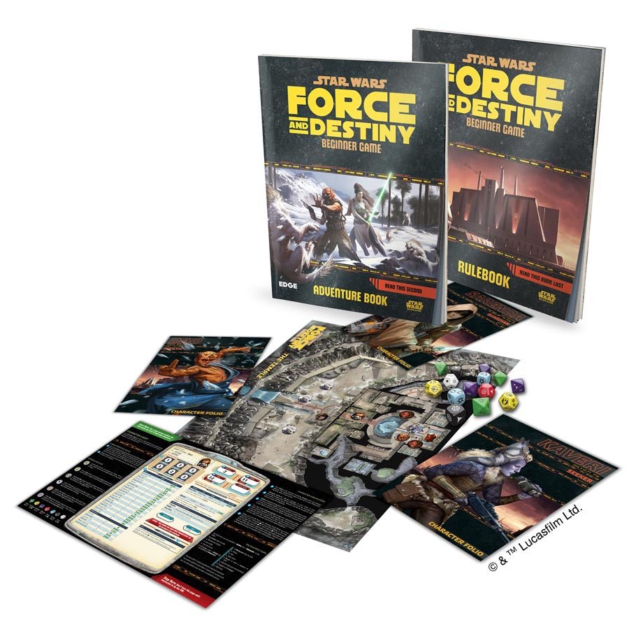 Collection of Star Wars: Force and Destiny: Beginner Game in a gallery layout