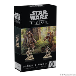 Collection of Star Wars Legion: Logray & Wicket Commander Expansion in a gallery layout