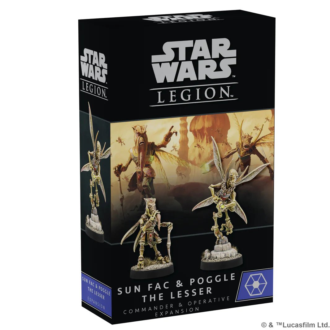 Star Wars Legion: Sun Fac and Poggle the Lesser